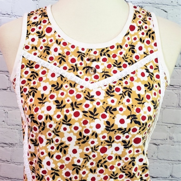 HANNA ANDERSSON Girls' Cotton Poppy Sun Dress, 12 - Picture 3 of 5